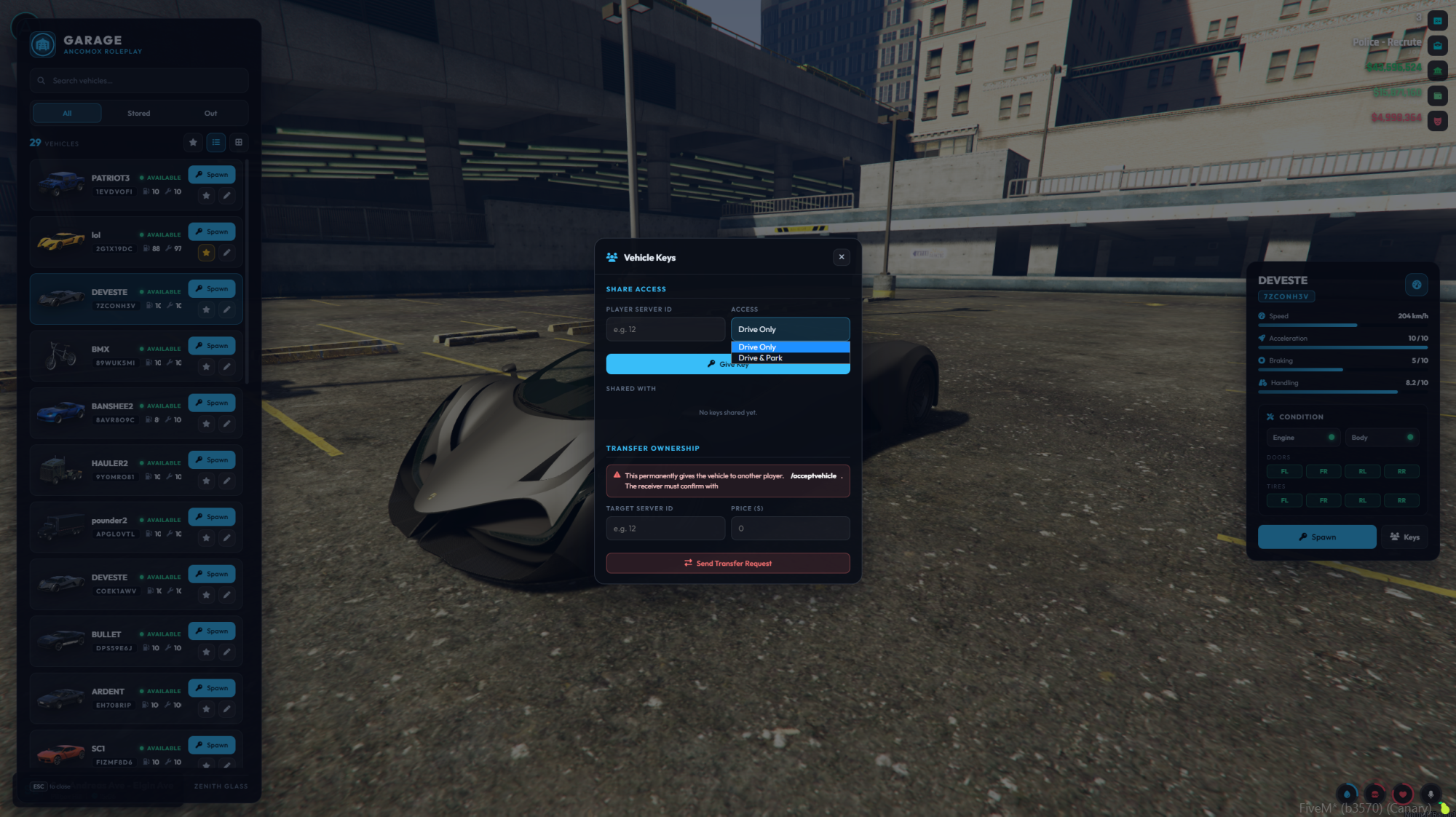 Garagen System