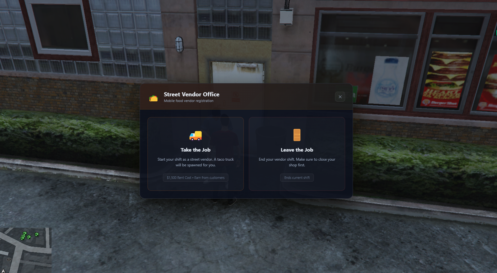Advanced Street Vendor System