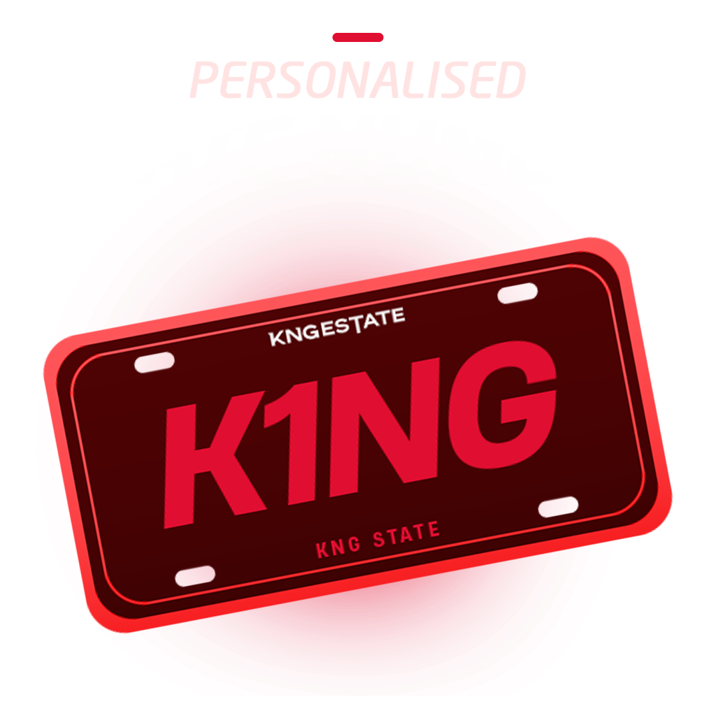 Personalised Plate
