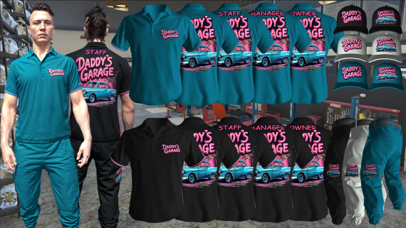 Daddy's Garage Uniform 2 [M+F]