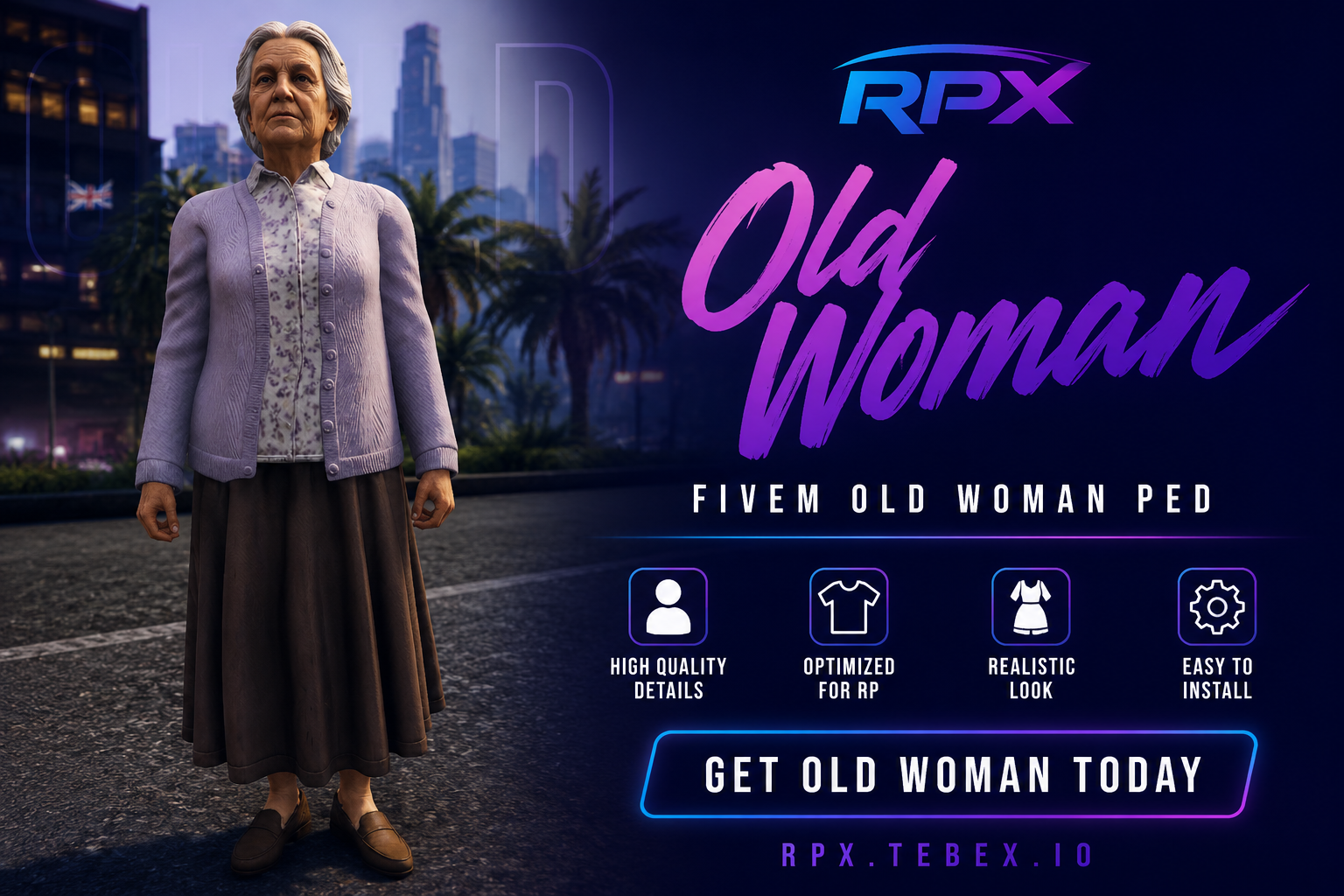 Old Woman Ped
