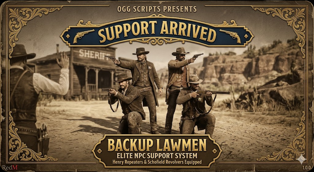 OGG Backup Lawmen | Elite NPC Support System
