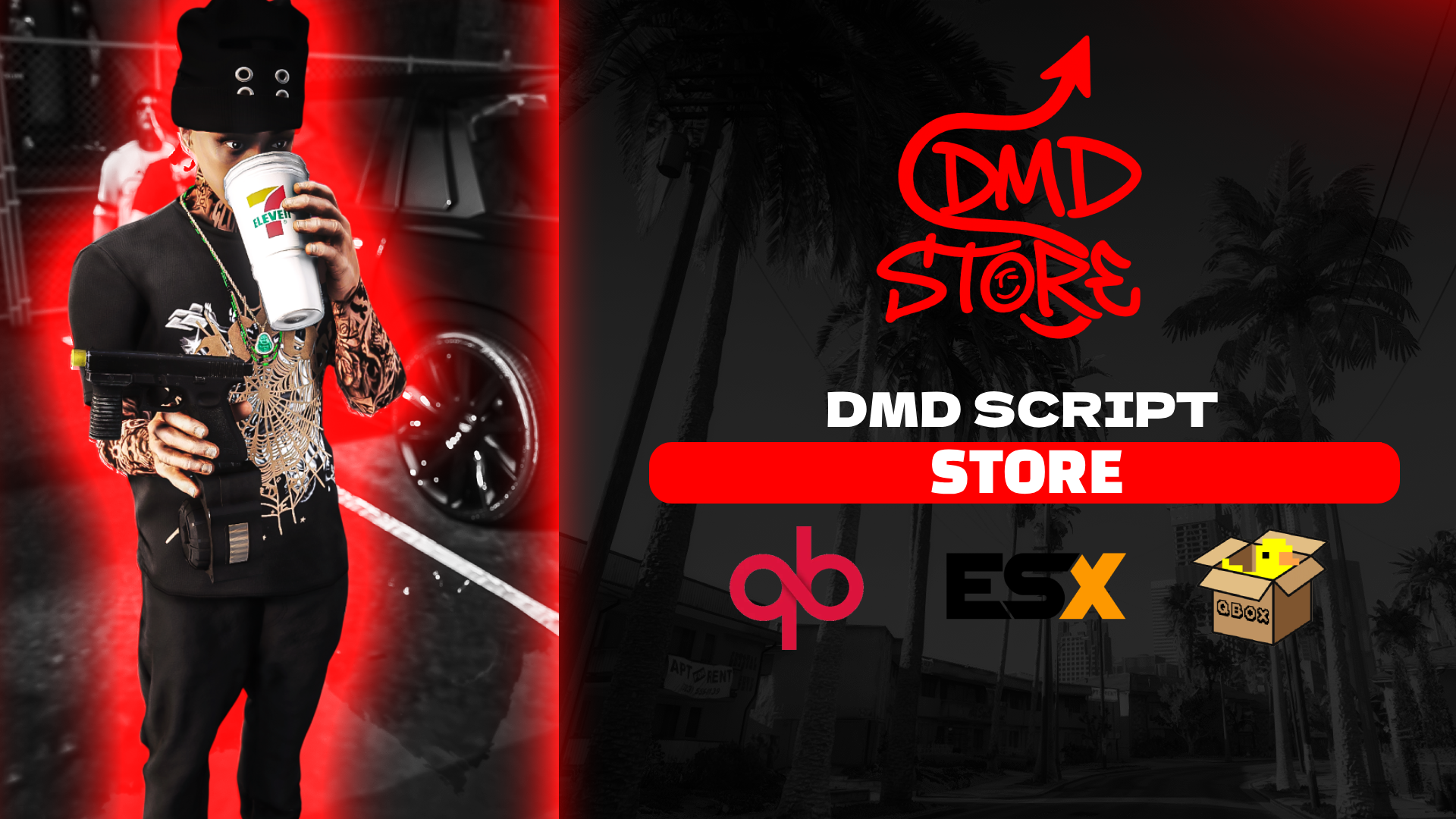 DMD Store Realistic Supermarket | Physical Commerce | QBCore QBox ESX