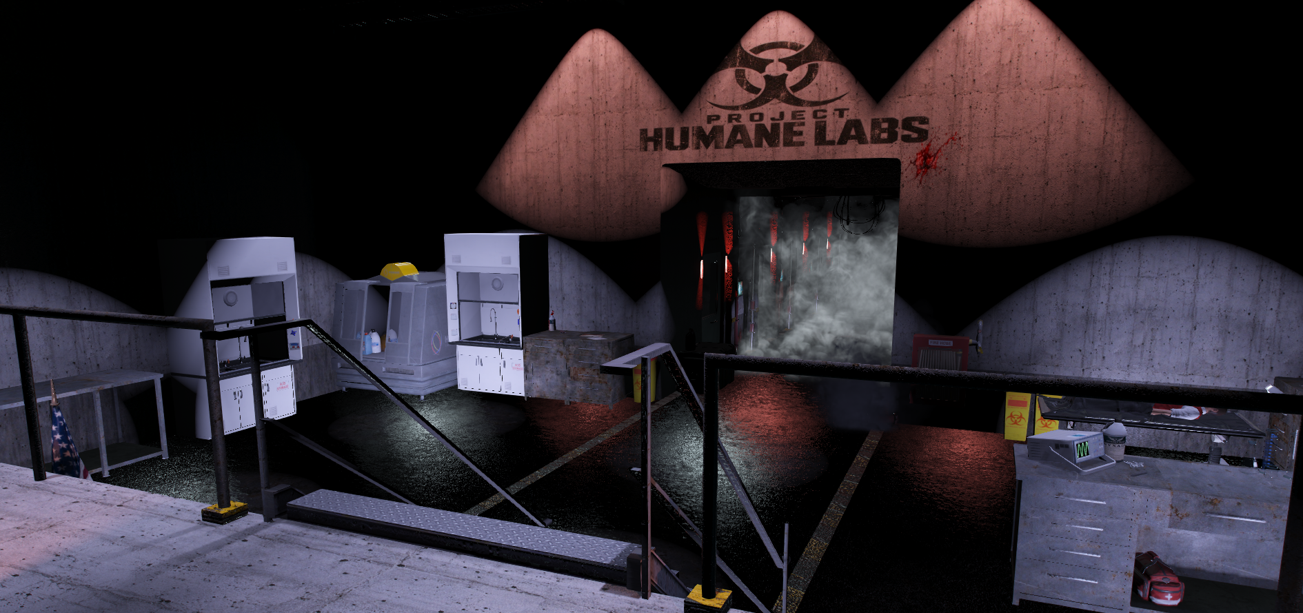 PROJECT: HUMANE LABS - FLOOR 1