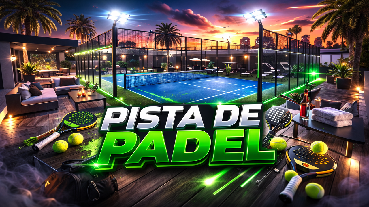 🎾 CUSTOM PADEL COURTS | FiveM Exterior Map