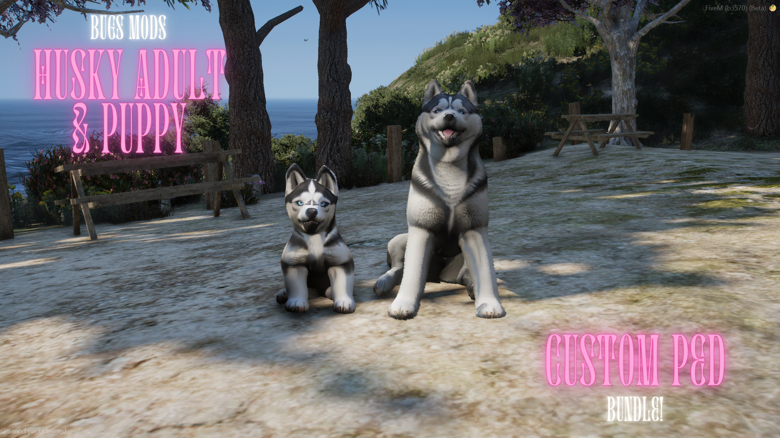 (Escrowed) Husky Ped Bundle (Puppy & Adult)