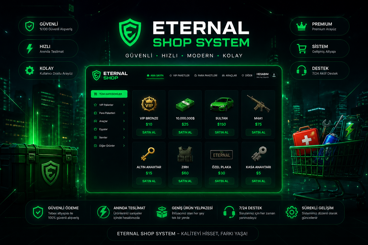 Eternal Shop & Market  System