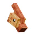 Parasaurolophus Hat — cosmetic Cat Hats! item on the NovaVoid Cat Civilization Minecraft server