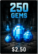250 Gems Package