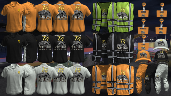 Tej's Garage Uniform 2 [M+F]