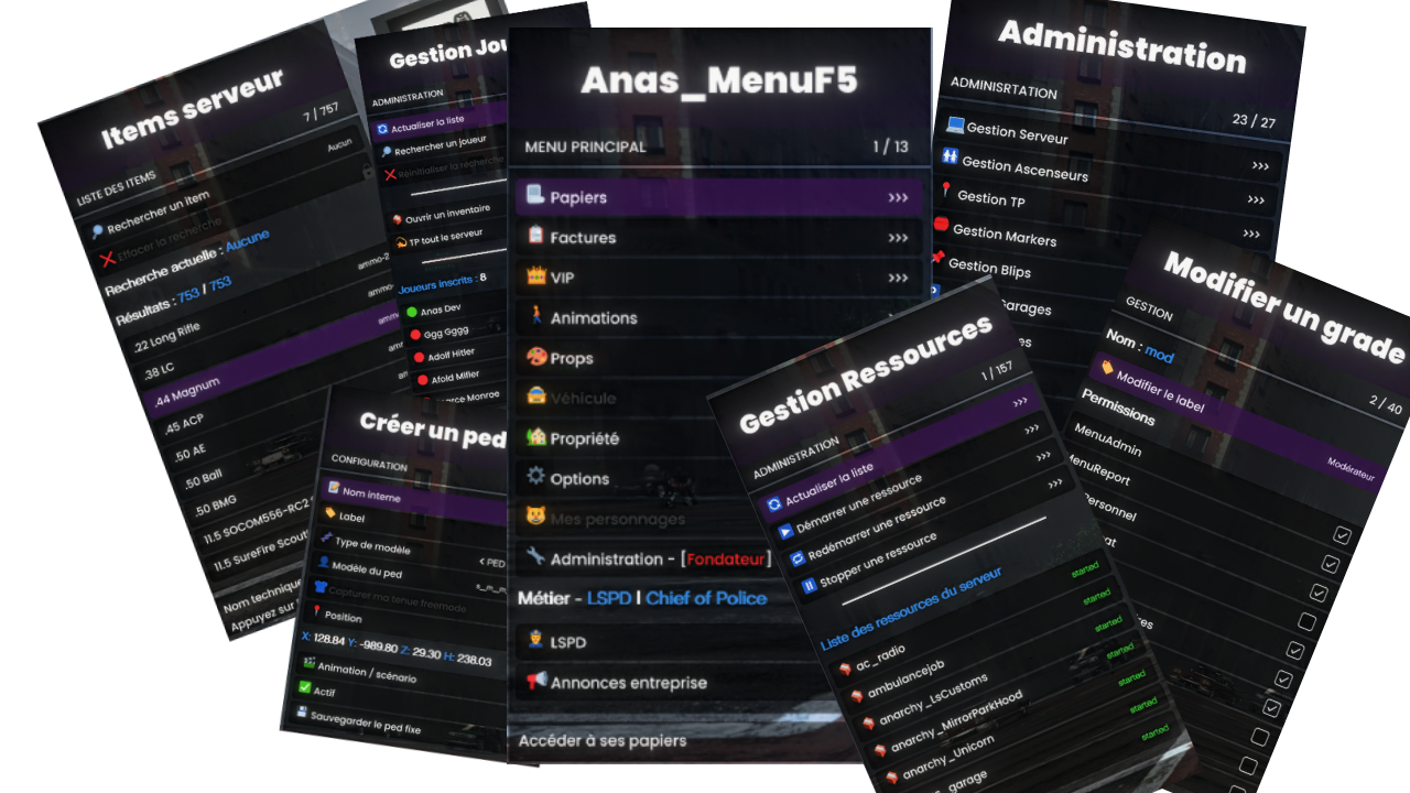 Menu F5