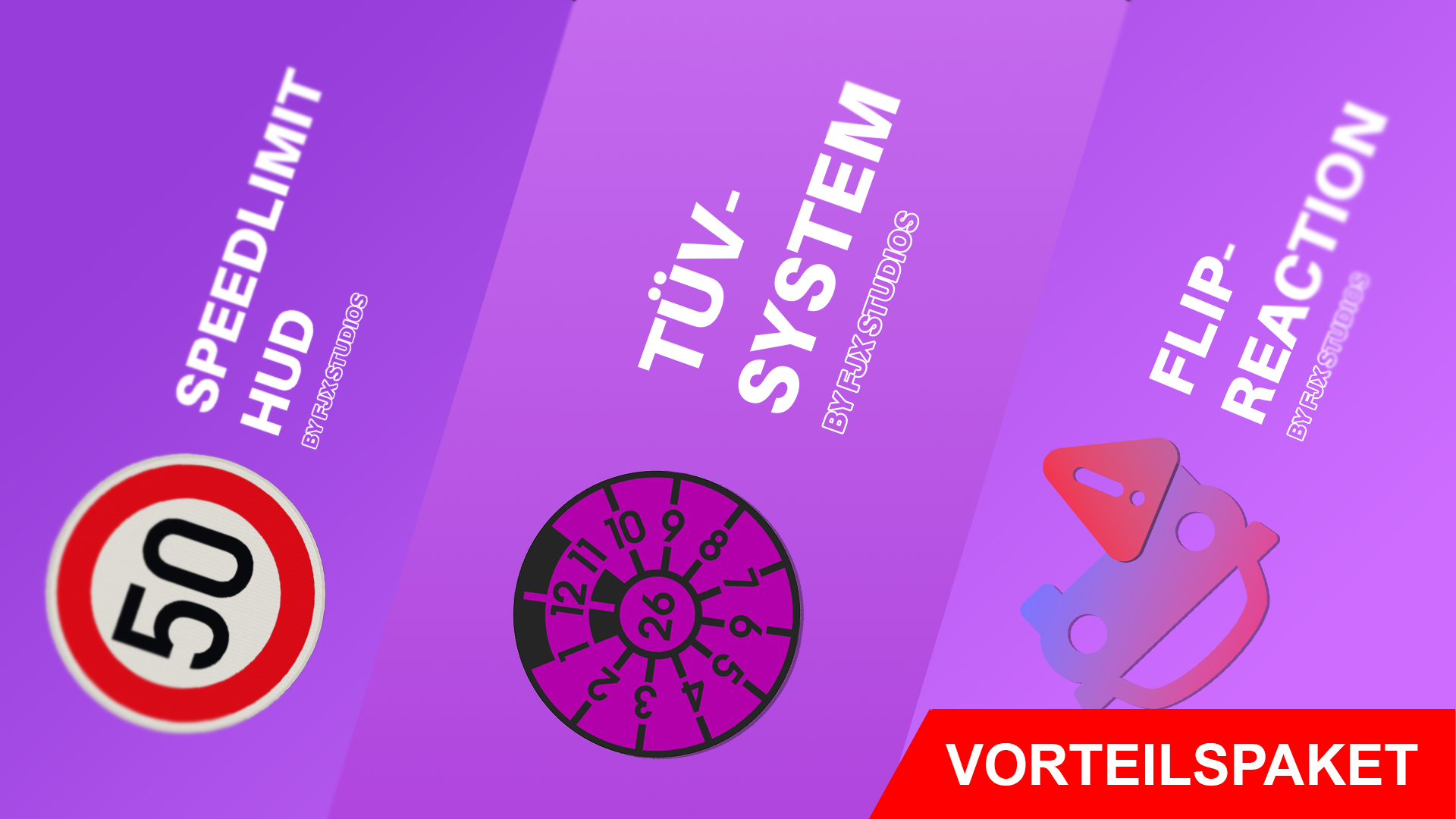 FJX Verkehrs- & Fahrzeugsicherheits-Bundle