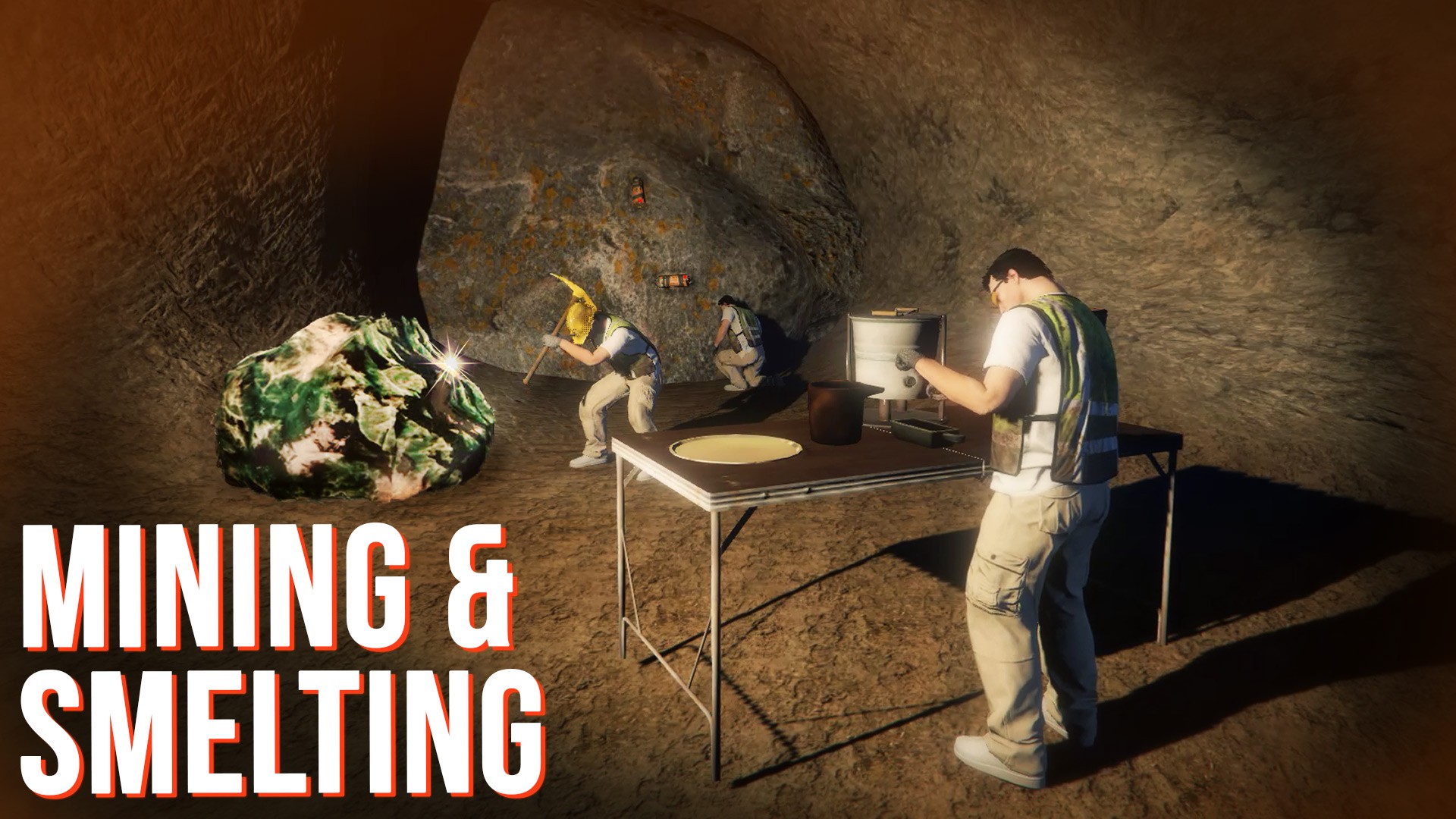 Mining and smelting source