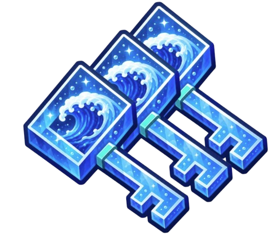 🌊3x SALTWAVE Key