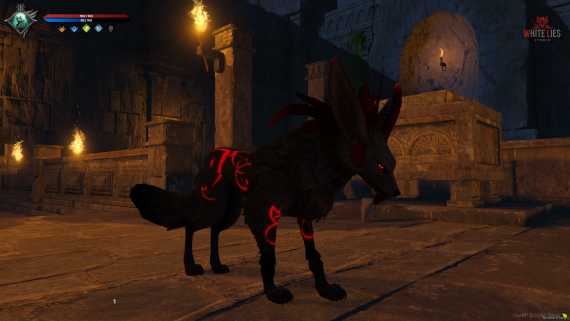 Magical Fox - Obsidian