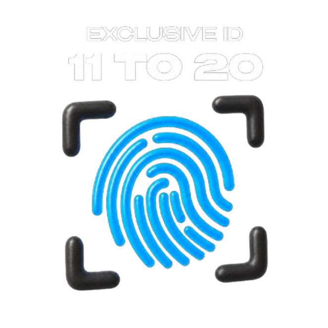 Exclusive ID from 11 to 20