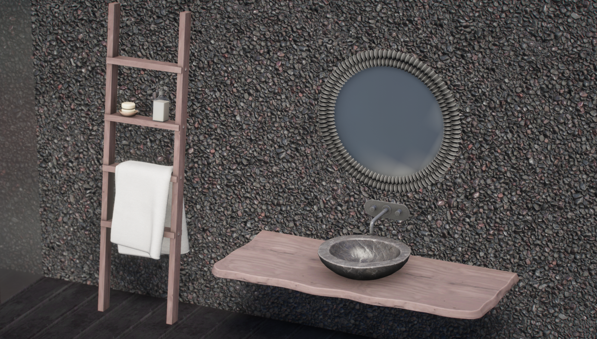 Boho Bathroom Prop Pack