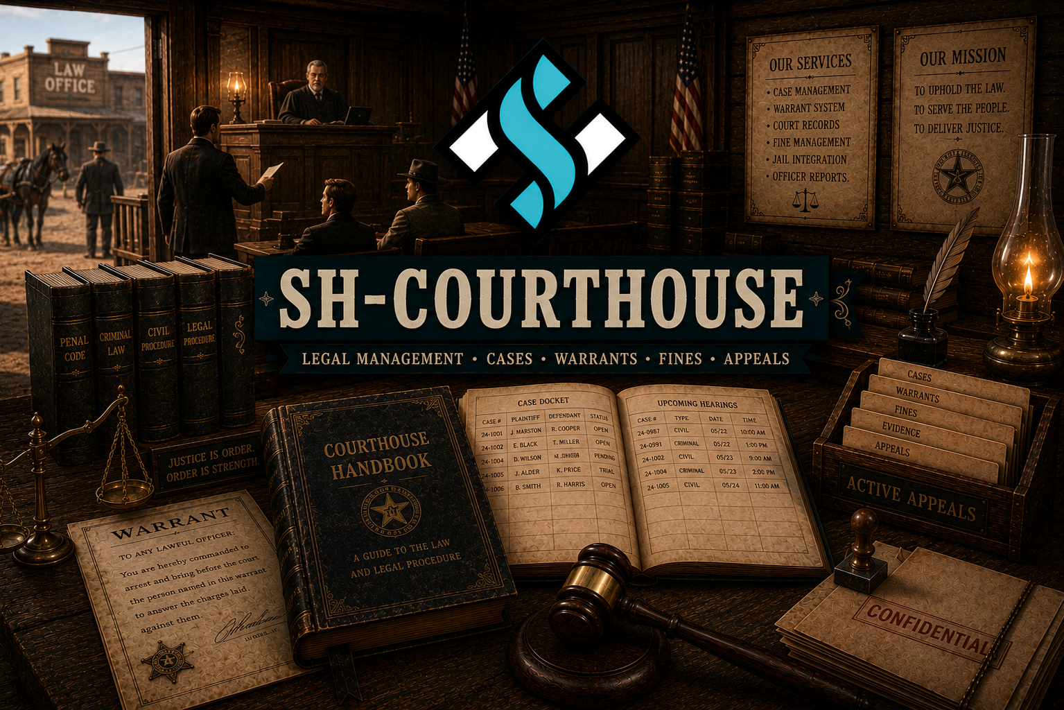 sh-courthouse (sh-policemdt ADDON!)