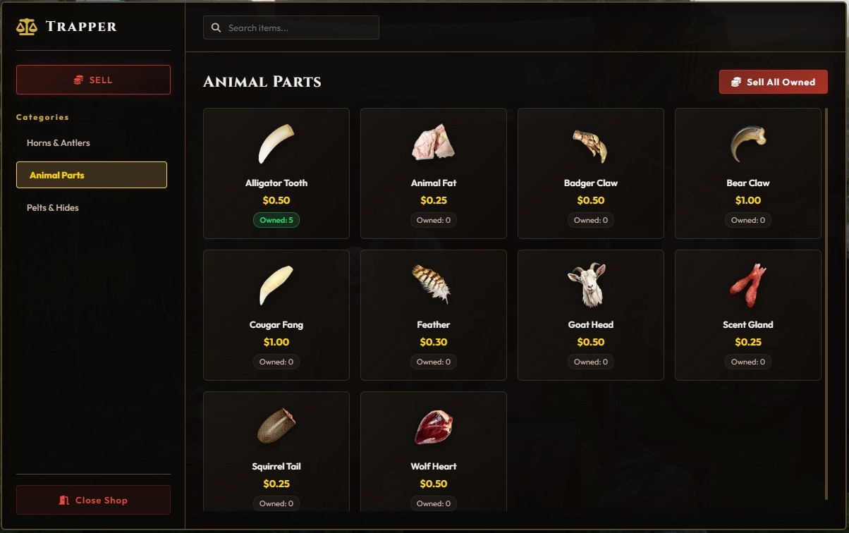 DynaDev  Trapper & Sell Trapper System