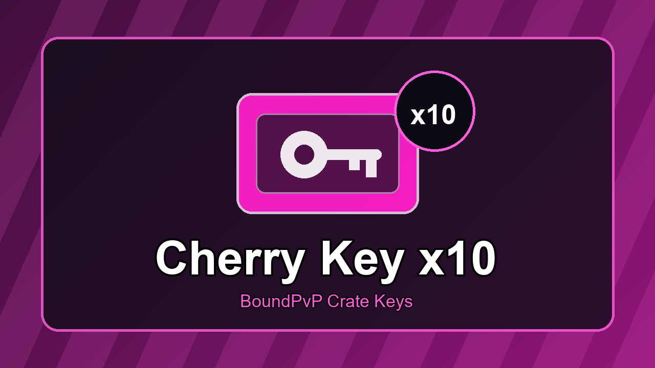 Cherry Key x10