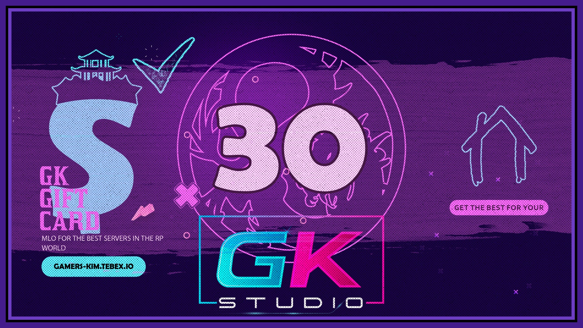 Gift card for 30$
