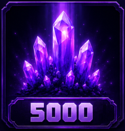 5,000 קריסטלים
