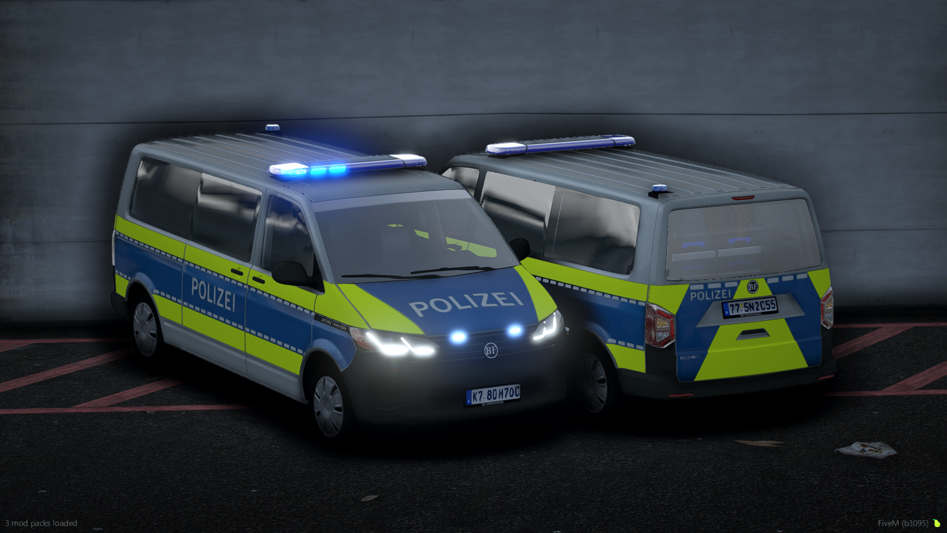 BF Sporetranser Streifenwagen LB5K