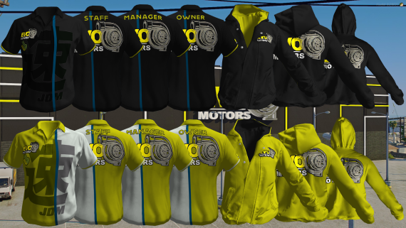 Evo Motors JDM Uniform 4