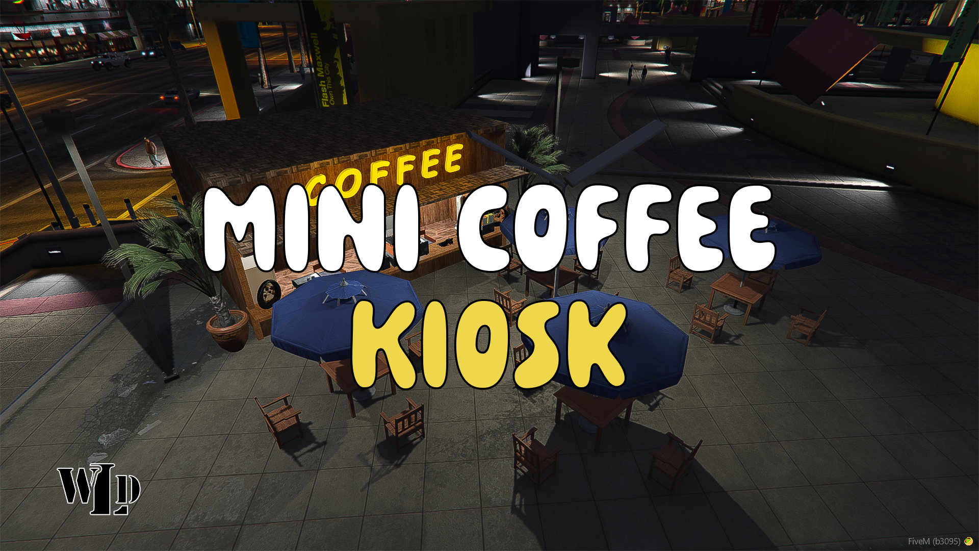 Mini Coffee Kiosk – Legion Square Spot