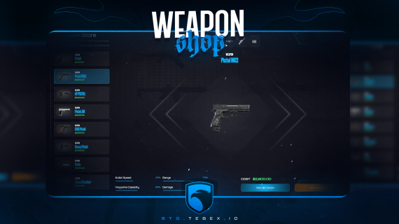 Open Source FiveM Weapon Shop Script