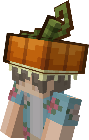 Pumpkin Beret Hat