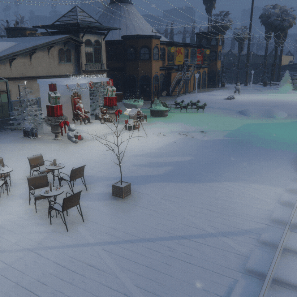 Santoro store christmas pier