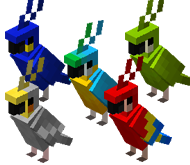 Parrot Pack! All Parrots! - Permanent Shoulder Pets