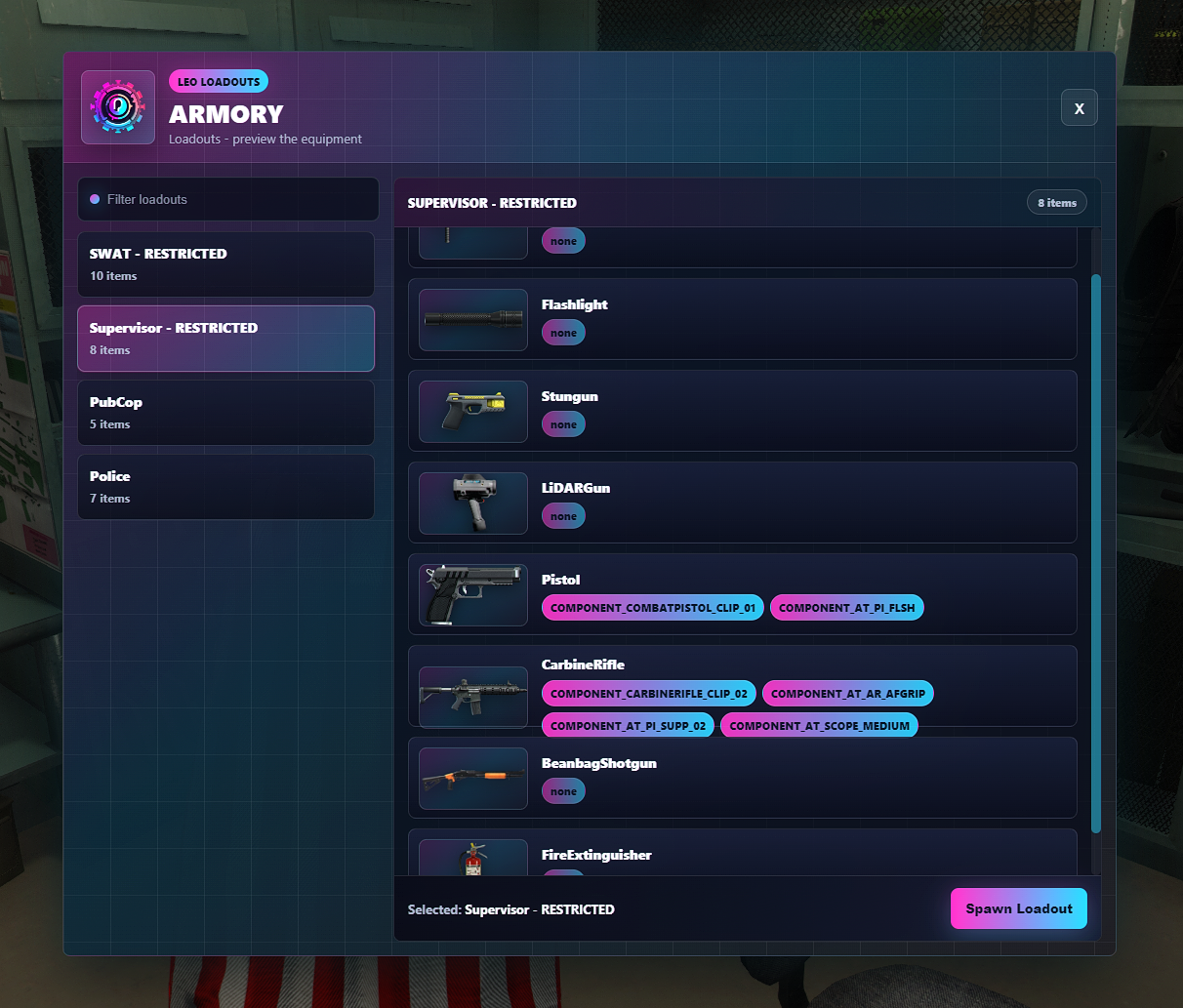 [OS] LEO Armory Script