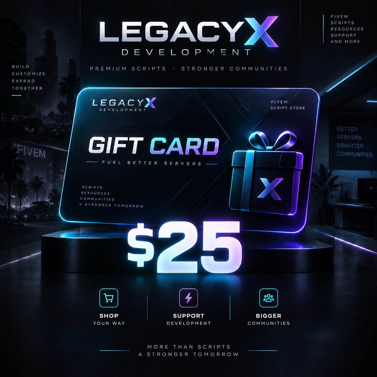 LegacyX $25 Gift Card