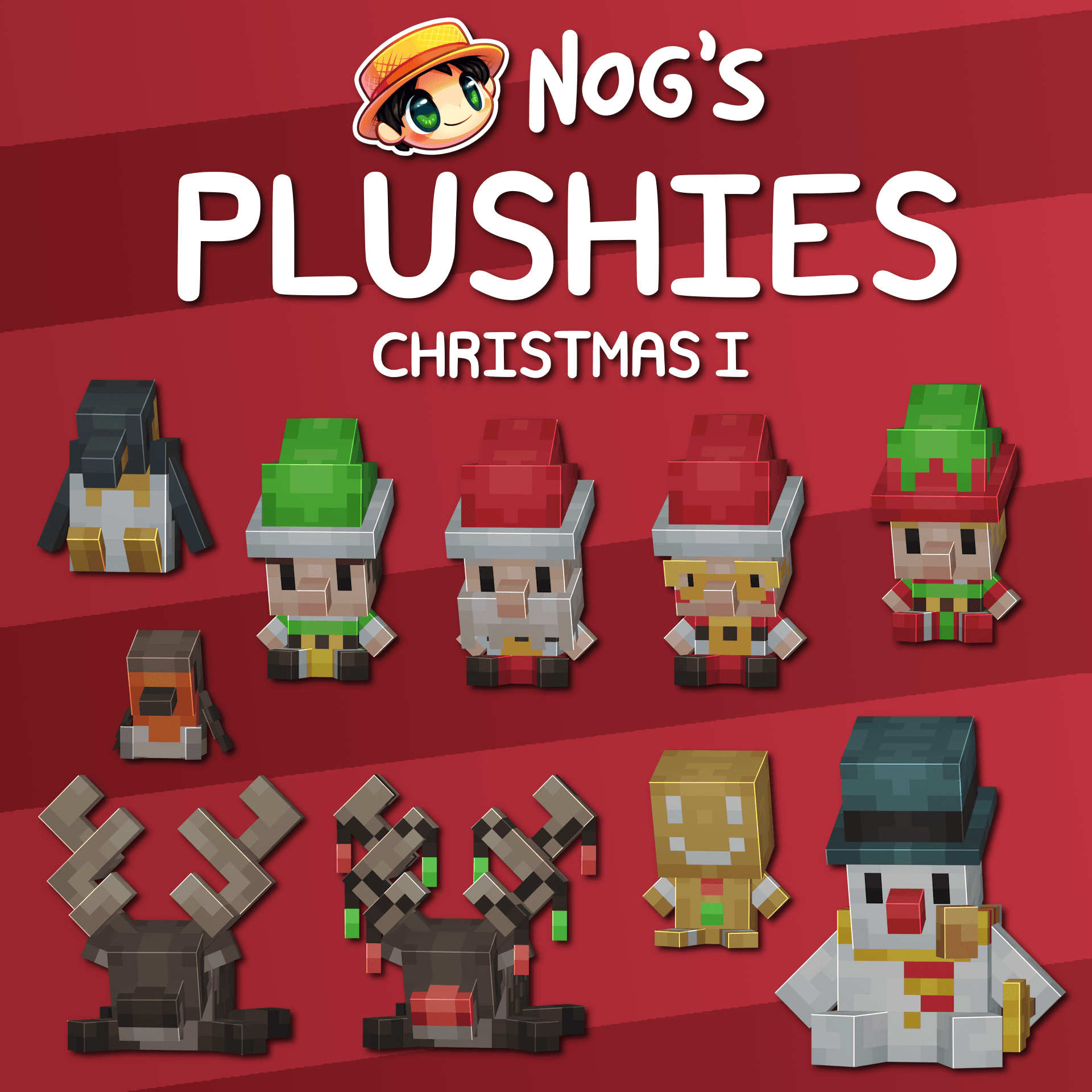 Random Christmas Plushie Wave 1