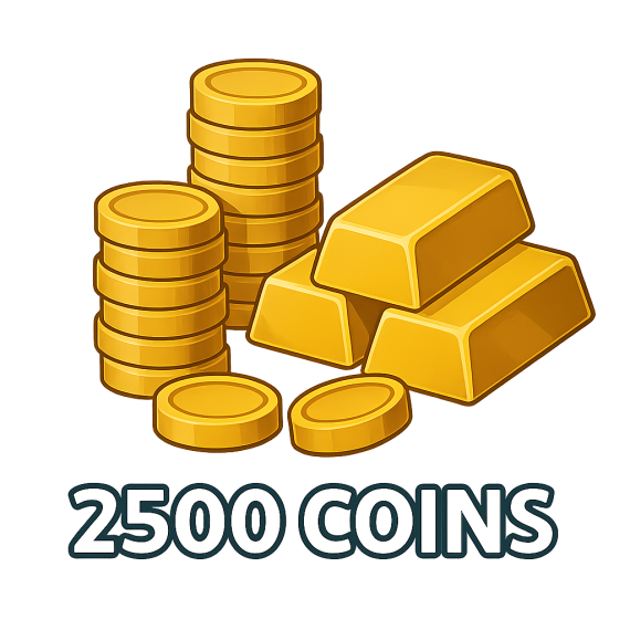 2500 Coins
