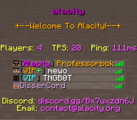 Alacity Rank