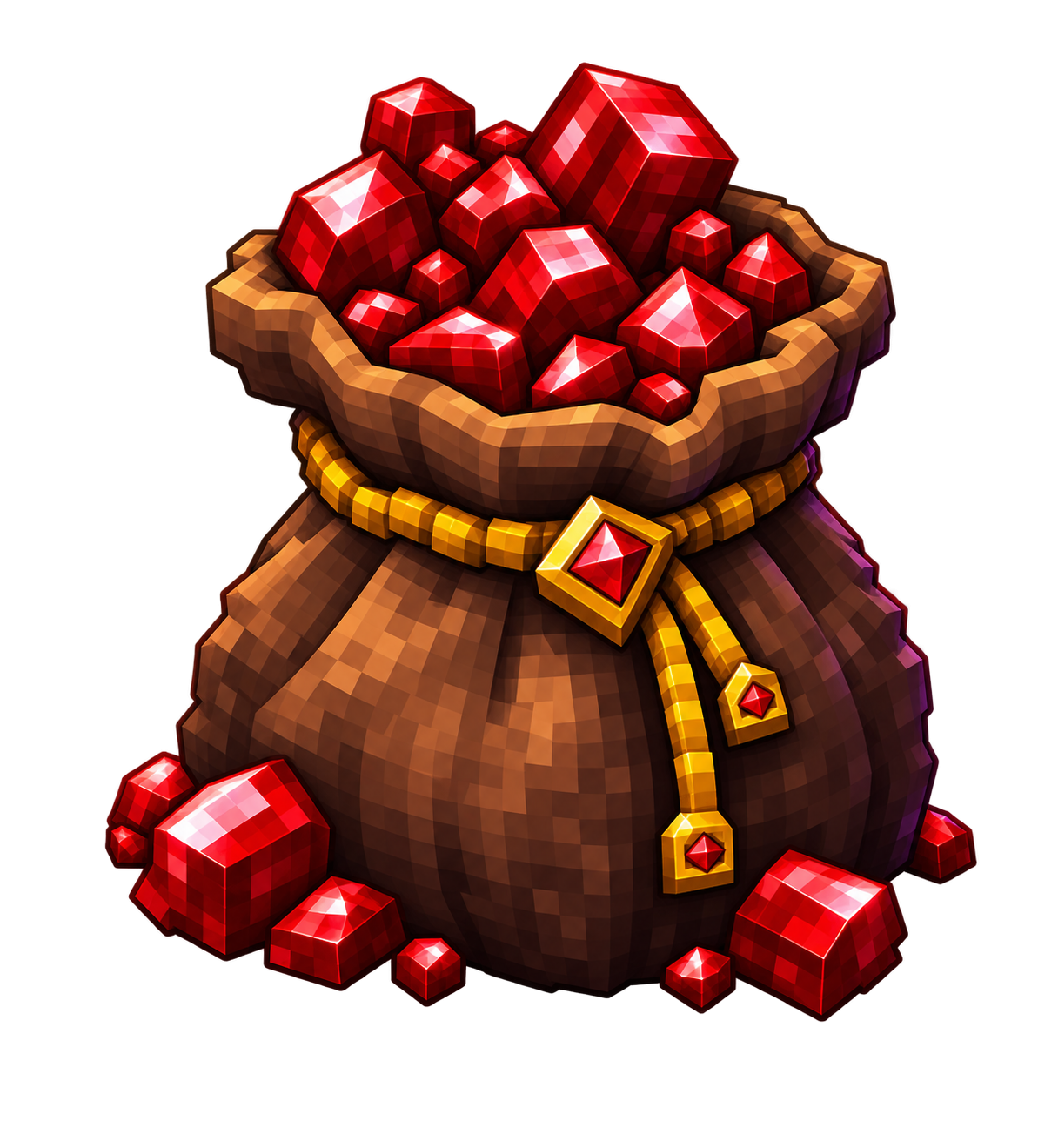 Bolsa grande de gemas