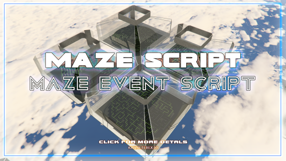 Maze Event Manager Script main product preview