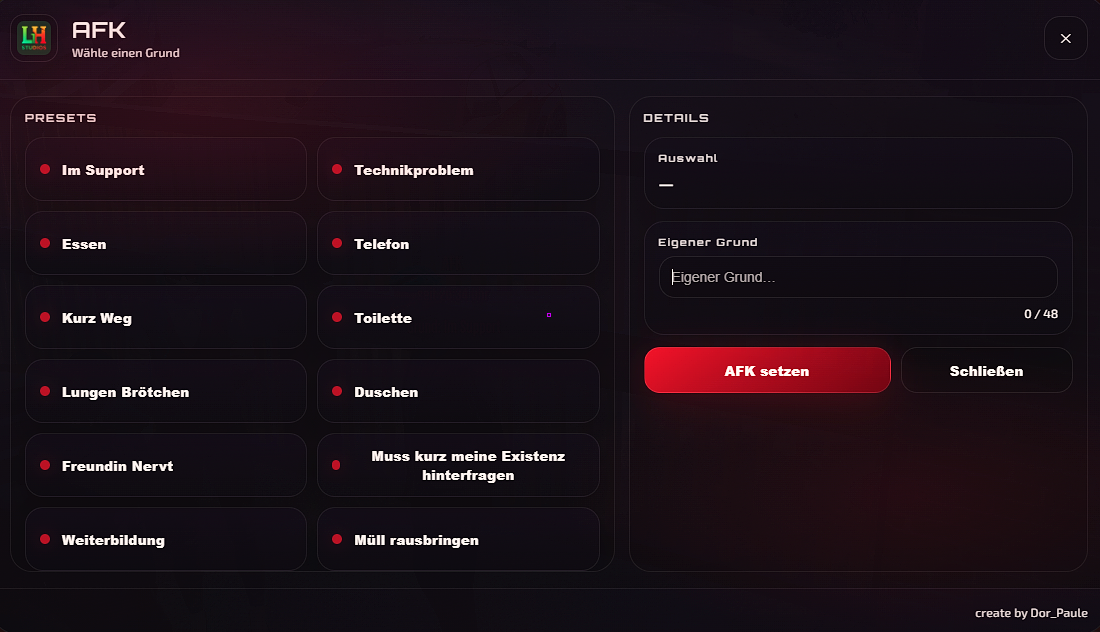 [⏸️ LH-AFK] esx {ESCROW Free}