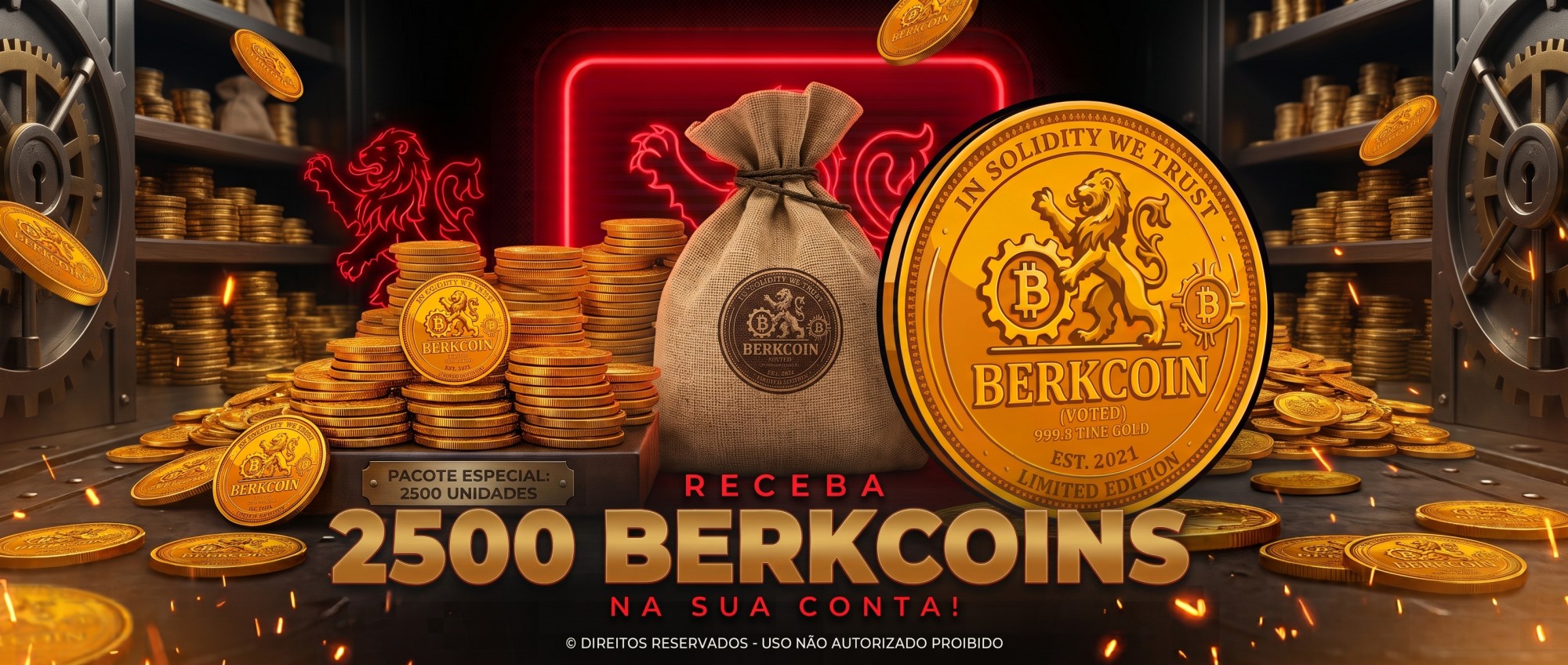 2500 BERK COINS