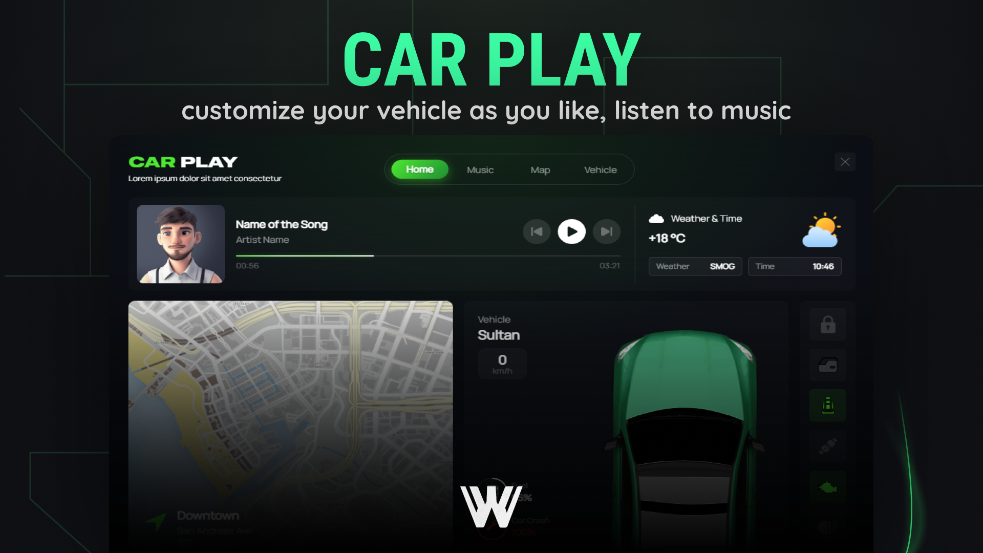 [CarPlay Script]ESX QBCORE QBOX {ESCROW}
