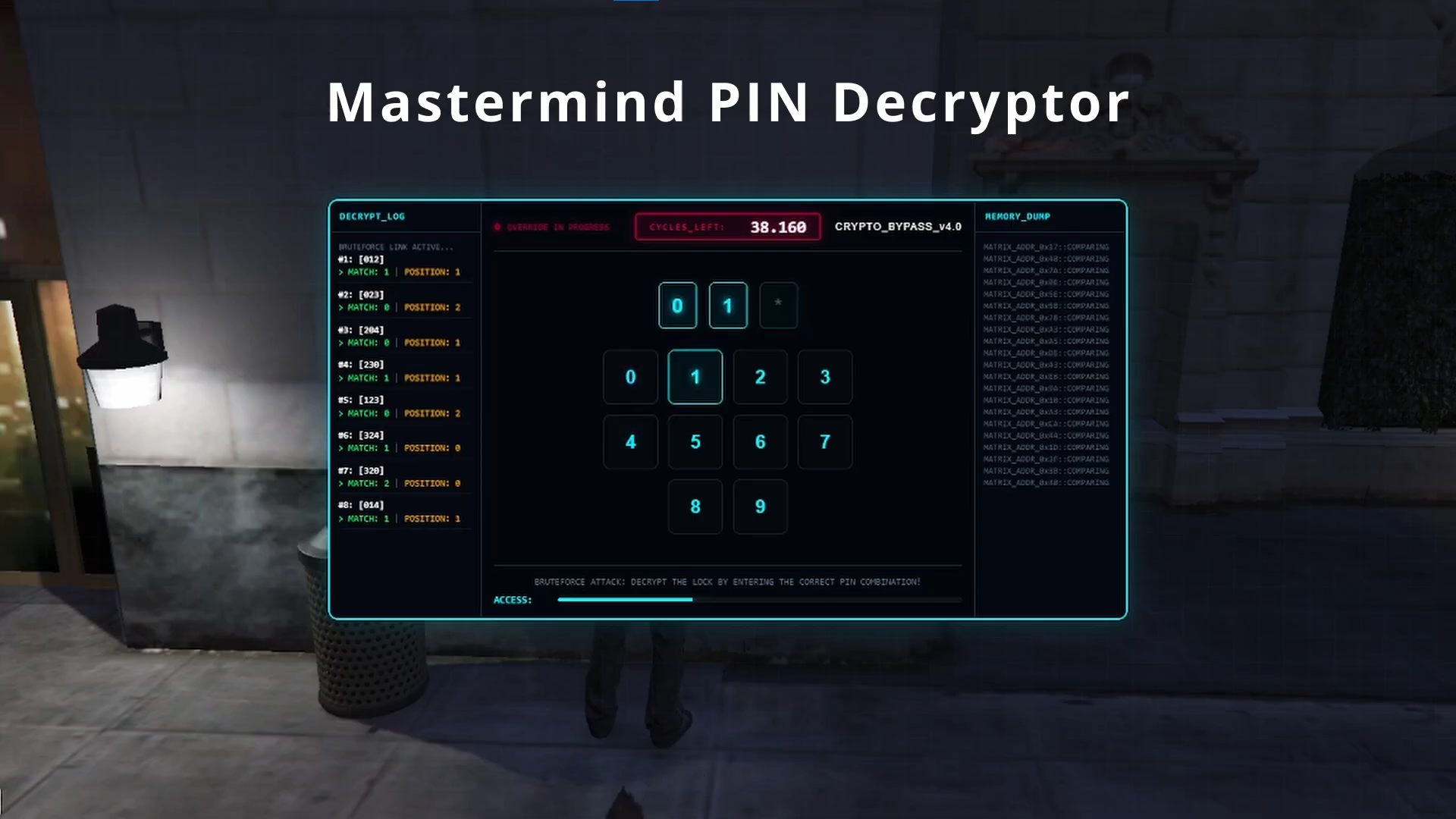 🕵️ Hacker Minigame Pack (12-in-1) [Escrow]