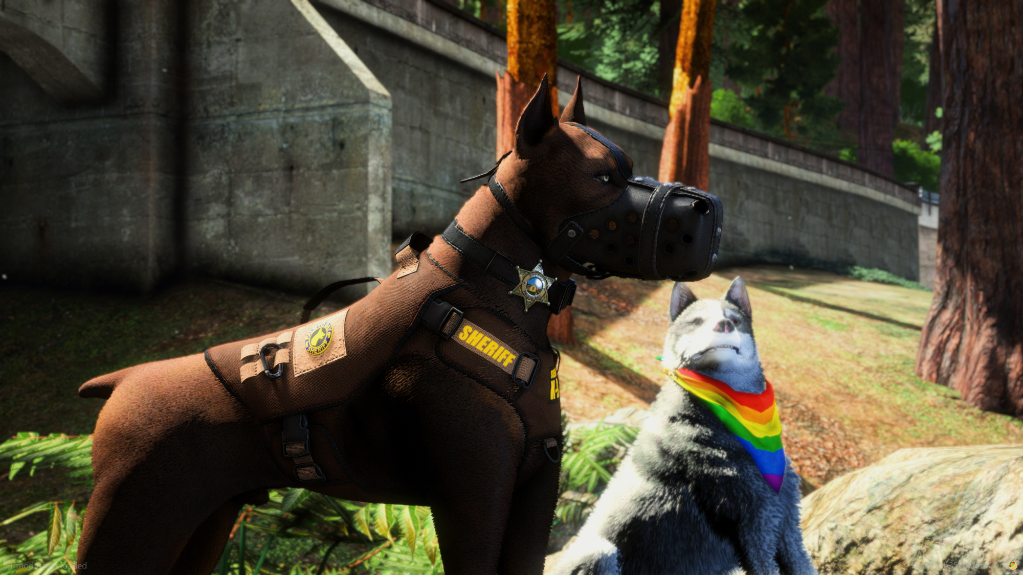 Doberman Police K9