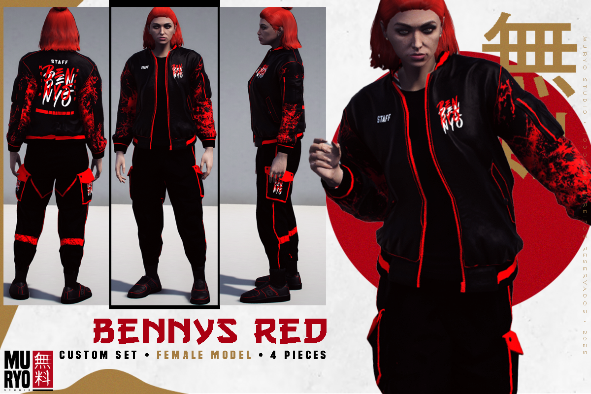 Bennys RED Outfit Pack