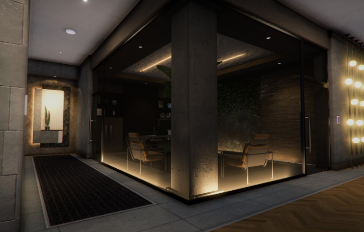Peak Towers Apartment Room