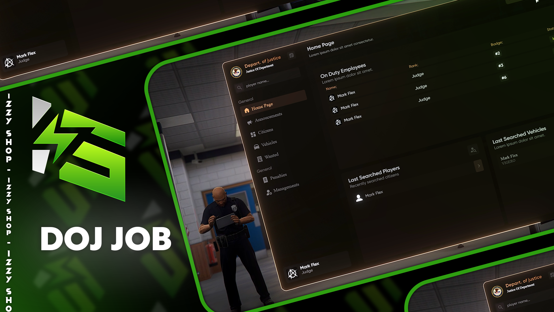 [DOJ JOB] OPEN QBCORE ESX QBOX