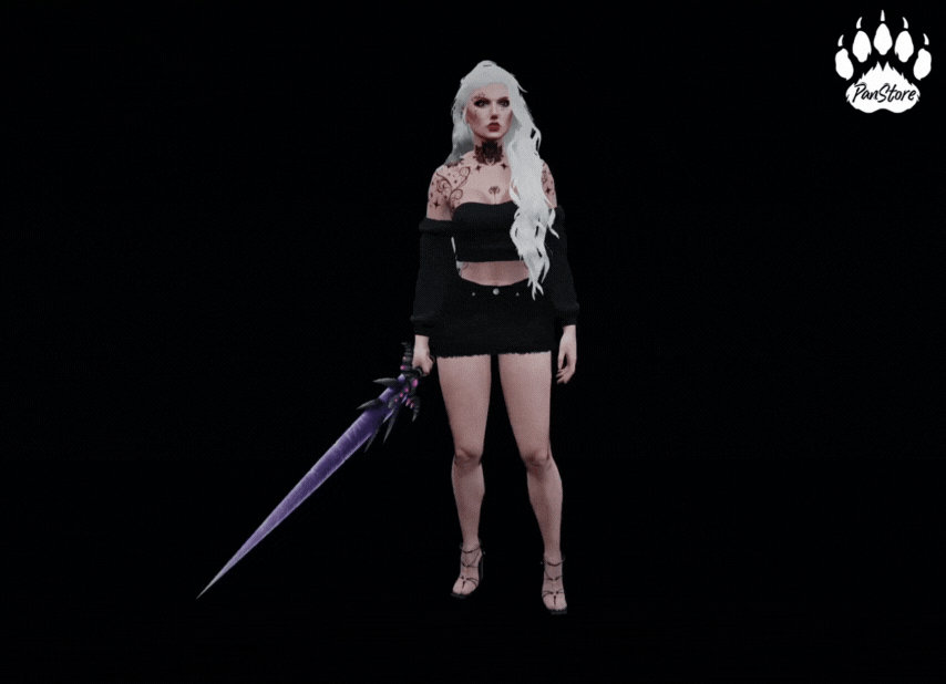 Violetwound - Sword