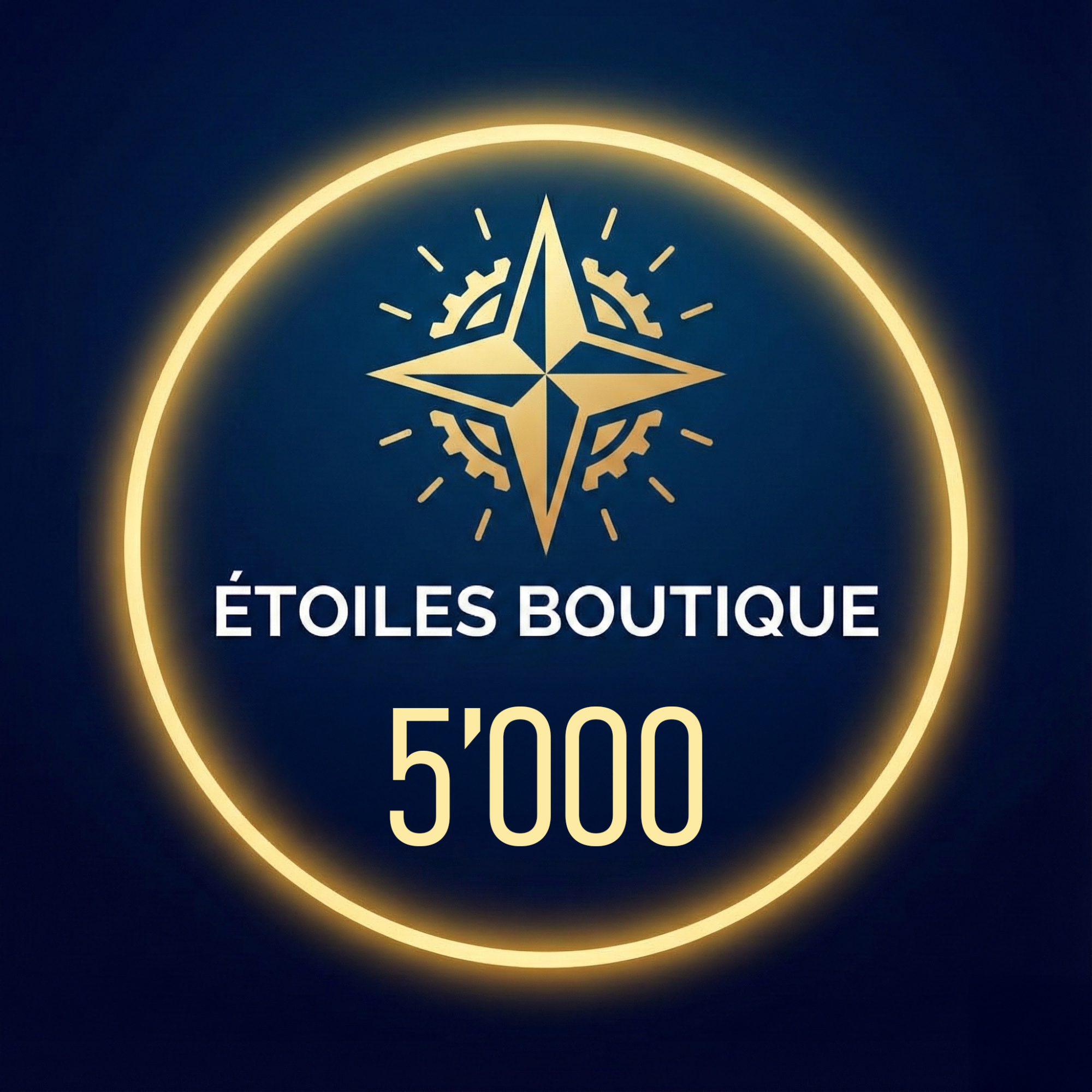 🌟 Pack Premium - 5 000 étoiles